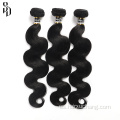 Ola corporal al por mayor brasileño 100% de cabello humano Bundles Bundles Brasilians Cutícula Cabello crudo alineado